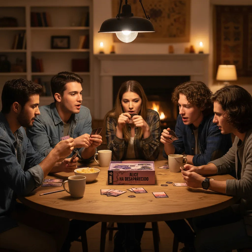 Juego De Mesa Alice Ha Desaparecido Para Niños