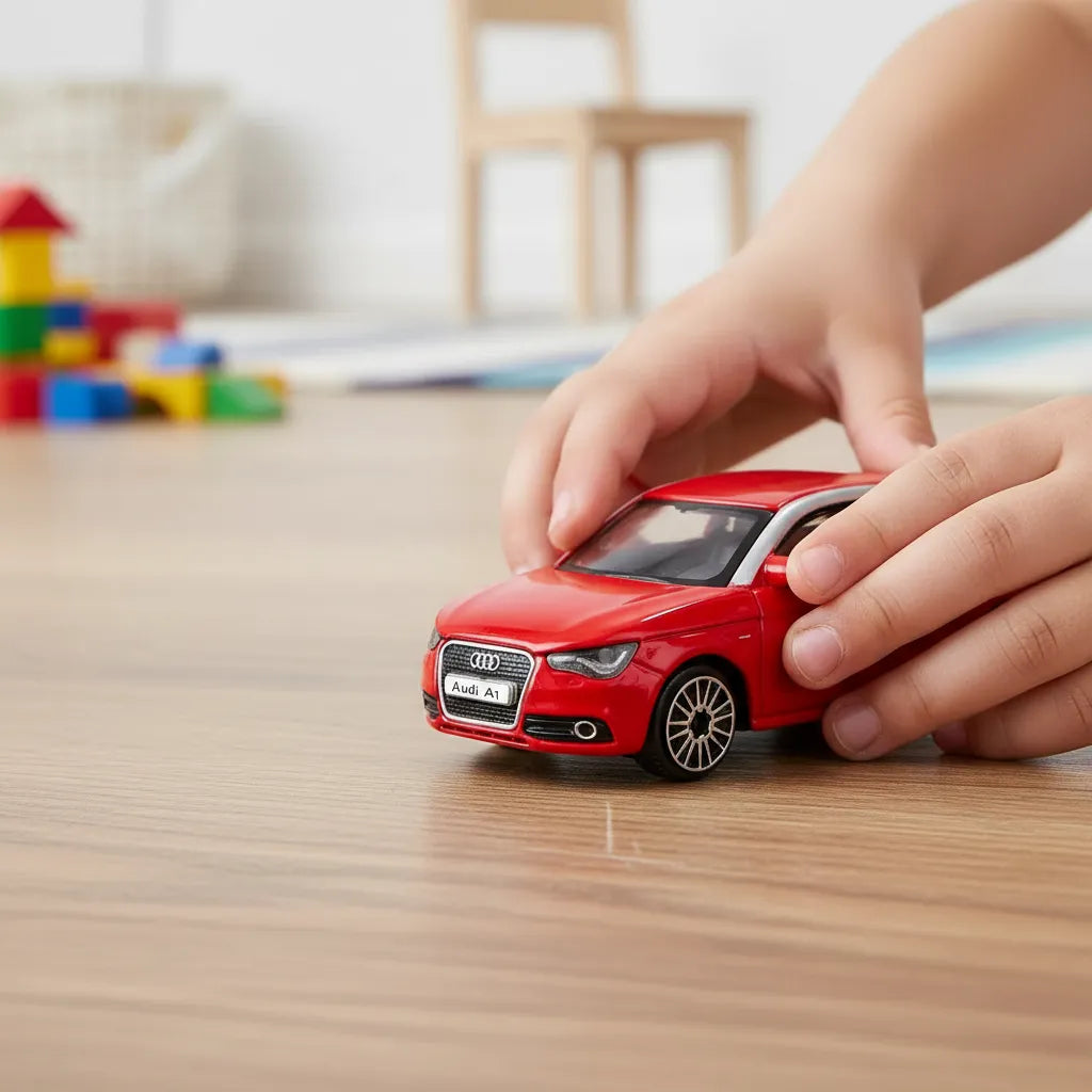 Carro Coleccionable a escala 1/43  Audi A 1 Rojo Para Niños