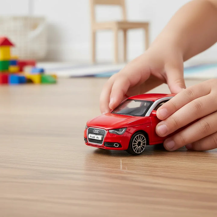 Carro Coleccionable a escala 1/43  Audi A 1 Rojo Para Niños