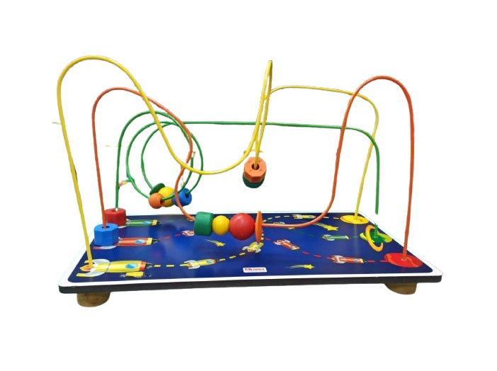 Juguete Didáctico Motricidad Laberinto Madera Niños