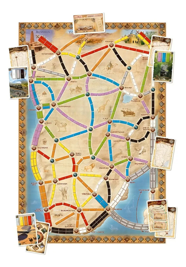 Juego Aventureros Al Tren! El Corazón De África