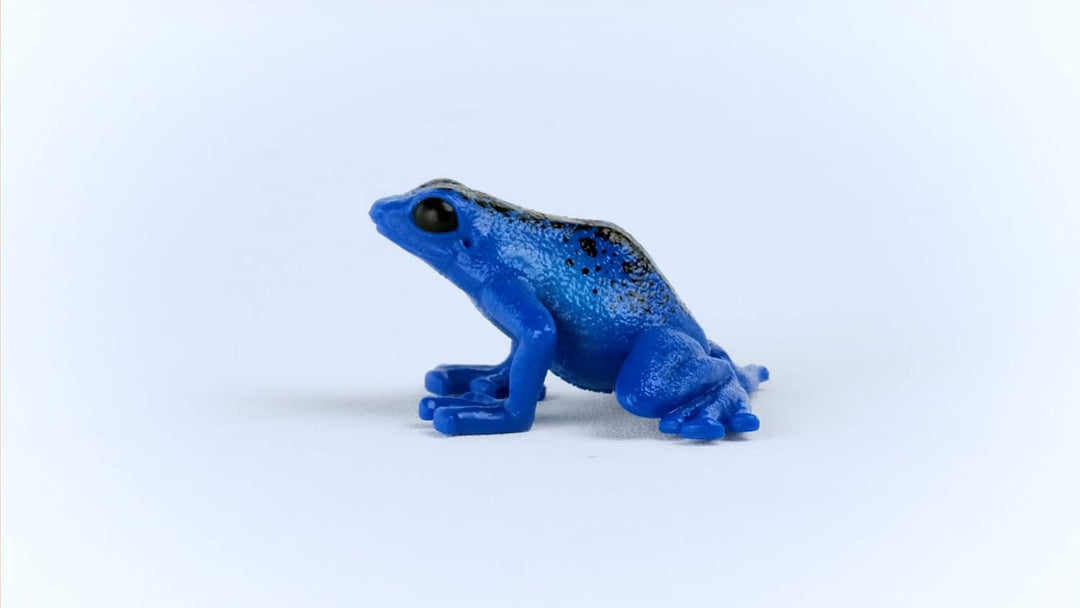 Figuras animales Rana Azul Pintada A Mano Schleich