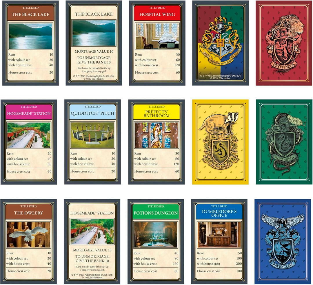 Juego Monopoly Harry Potter Para Adultos