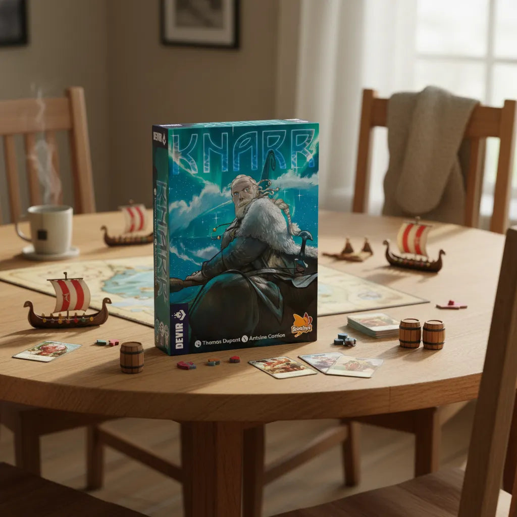 Juego De Mesas Knarr Estrategia Devir Para Niños