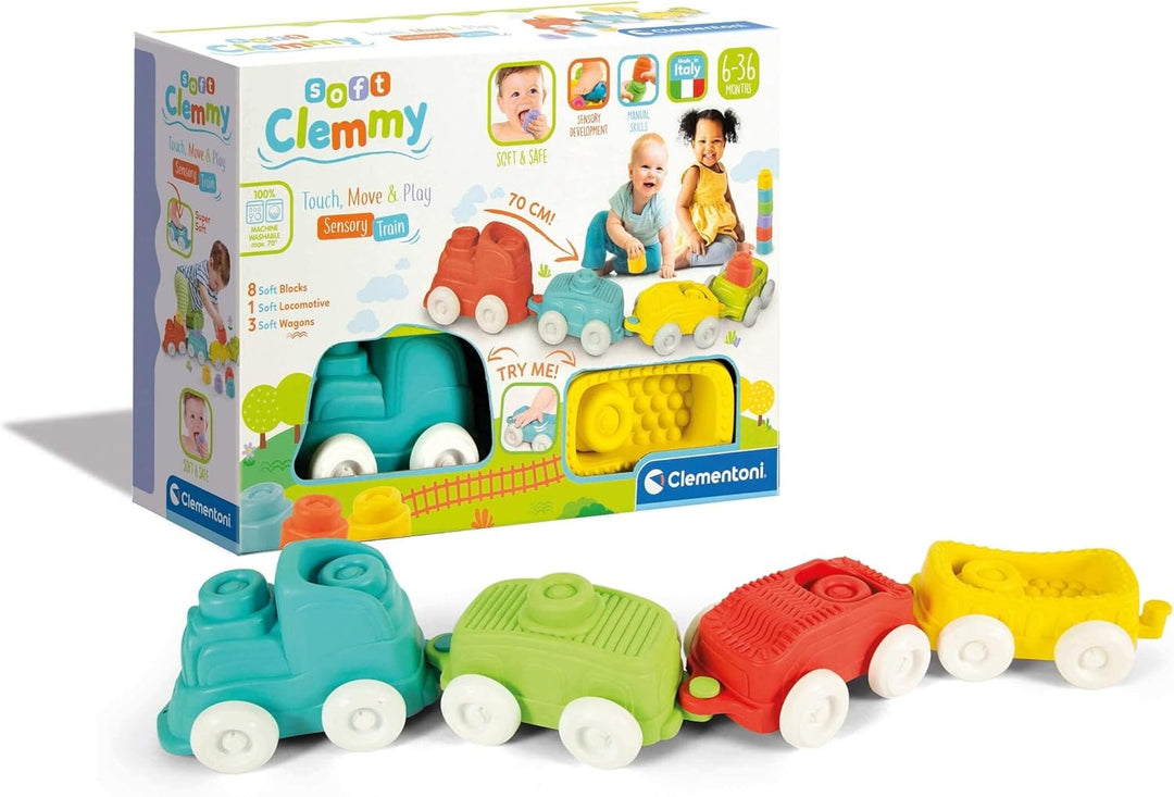 Juego Didáctico Tren Coloridos Para Bebés