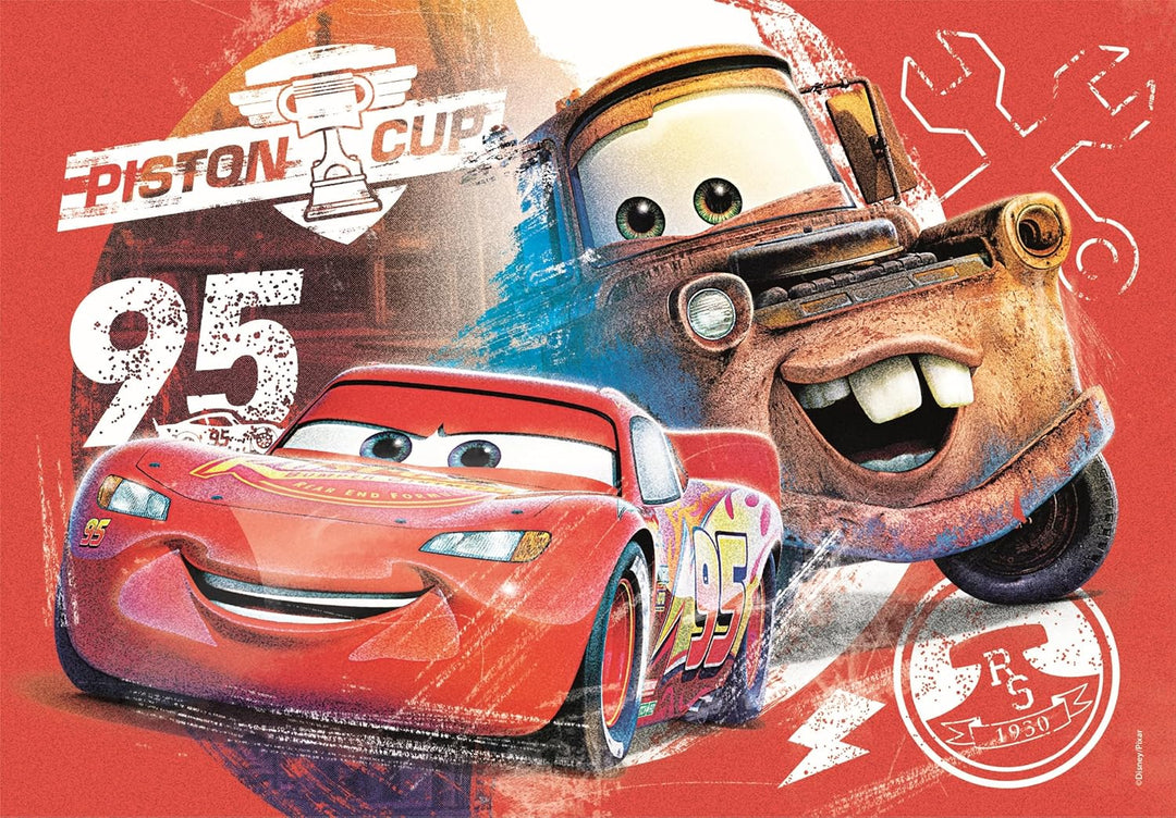 Rompecabezas 2x20 Piezas Cars Para Niños