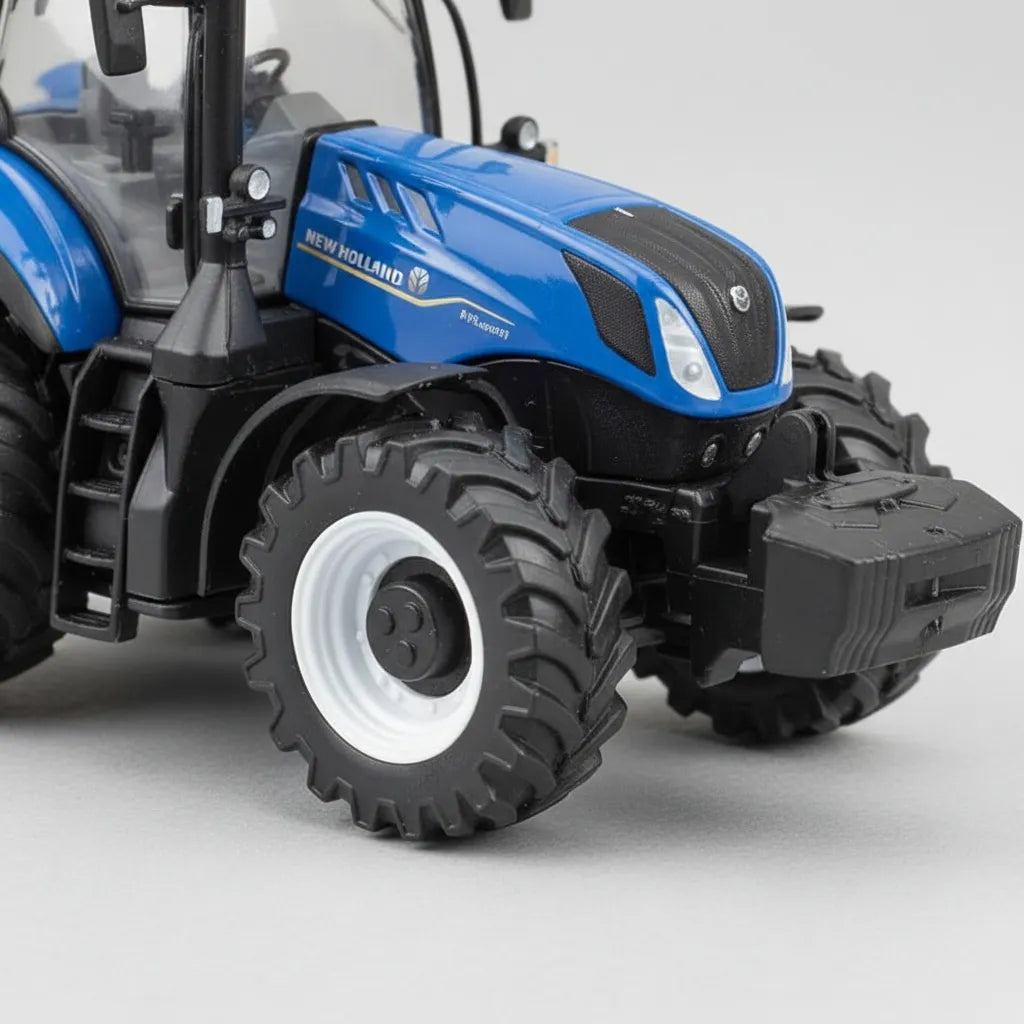 Tractor A Escala Massey Ferguson azul
