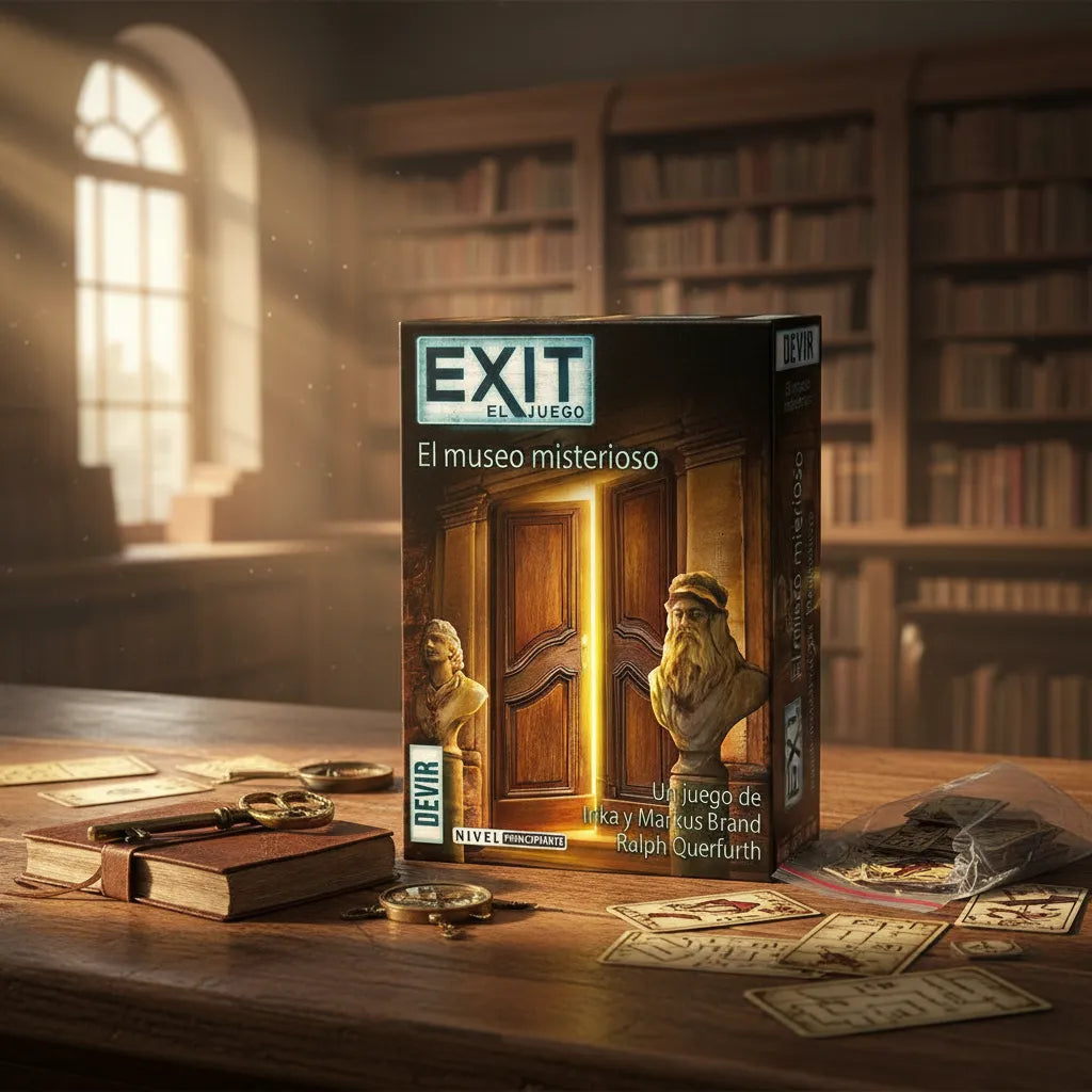 Juego De Mesa Exit El Museo Misterioso Escape Room