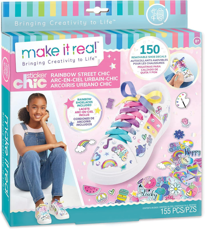 Set Decorar Zapatos Con Calcomanías para Niñas