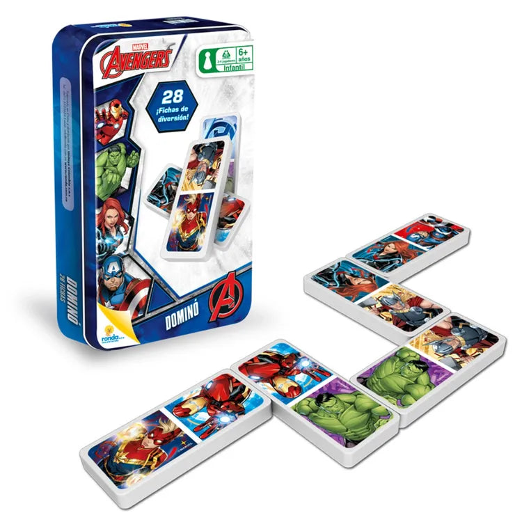 Juego De Mesa Domino Avengers Familia Niños