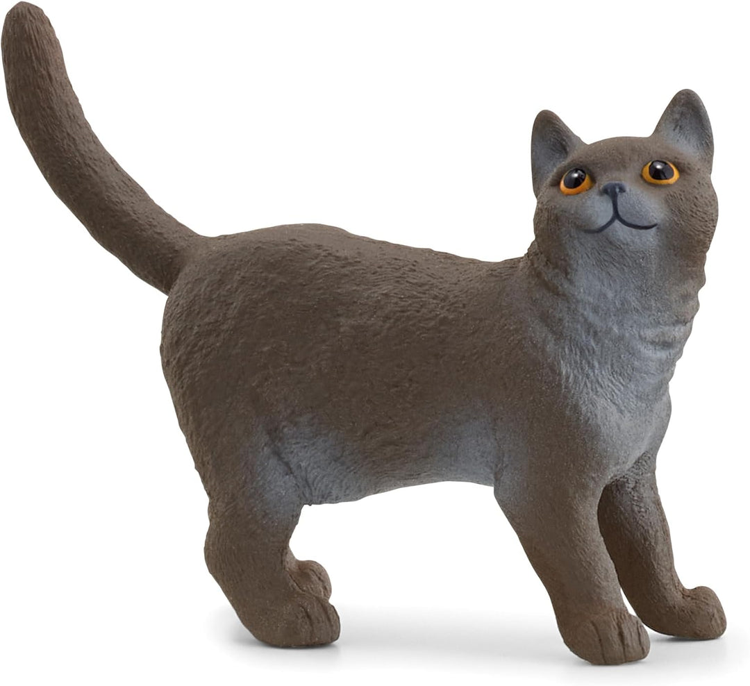 Figura Gato Británico Pintada A Mano Schleich