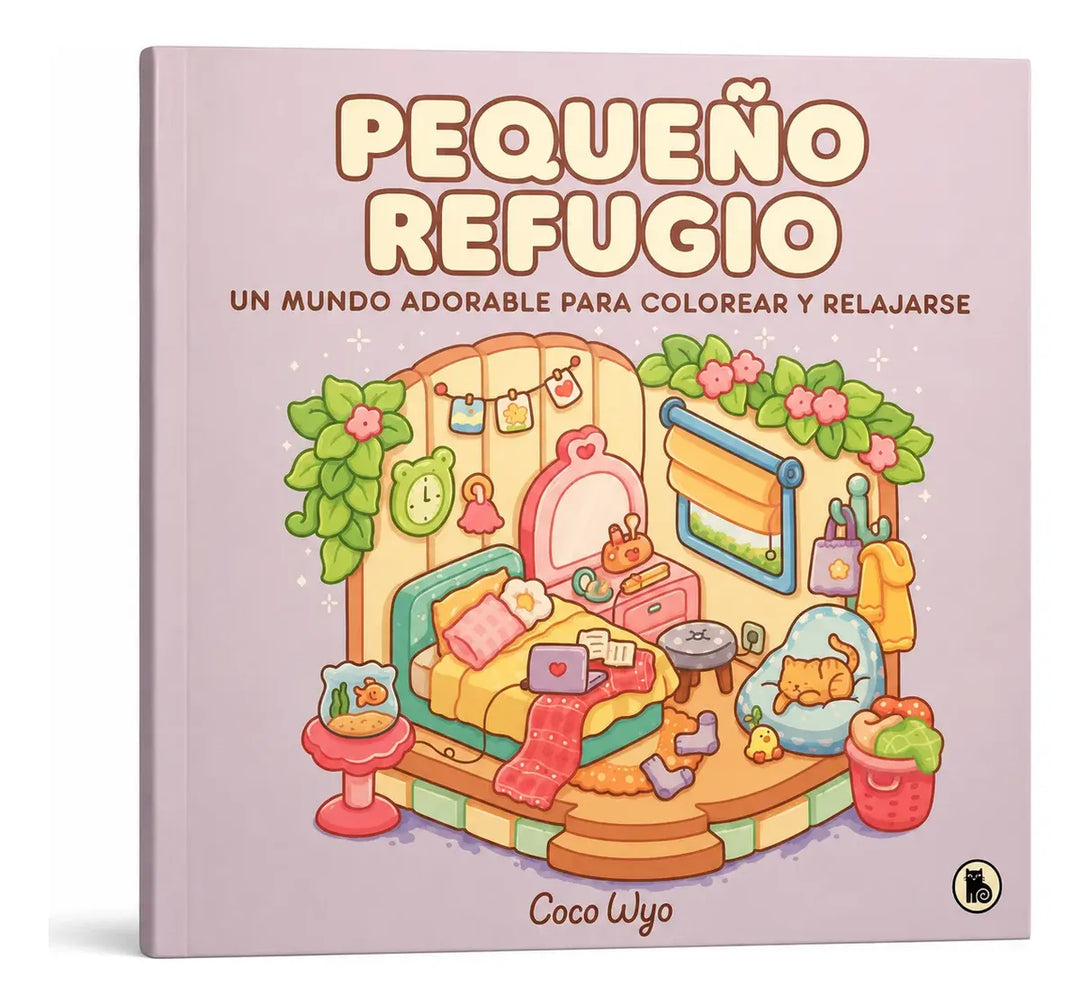 Libro Para Colorear Pequeño Refugio Para Niños
