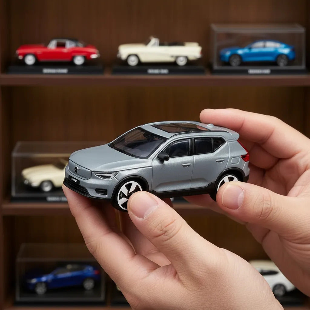 Carros Coleccionable Bburago A Escala 1:43 Volvo Ex40 Gris