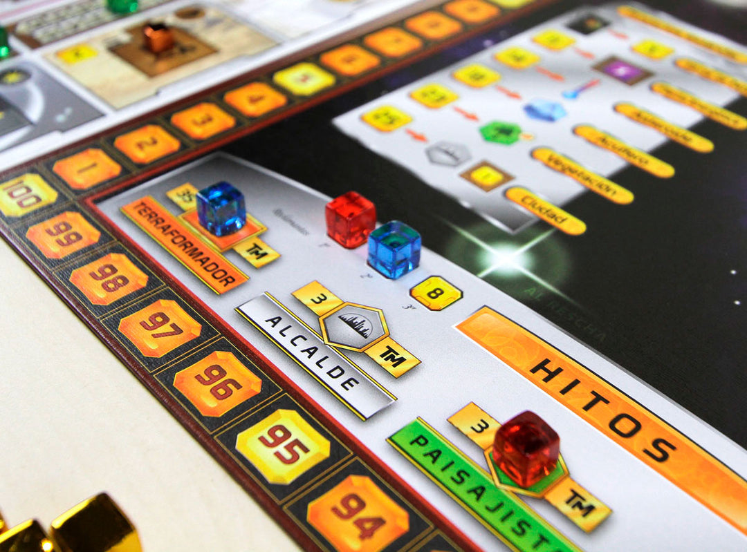 Juego De Mesa Terraforming Mars Para Adultos