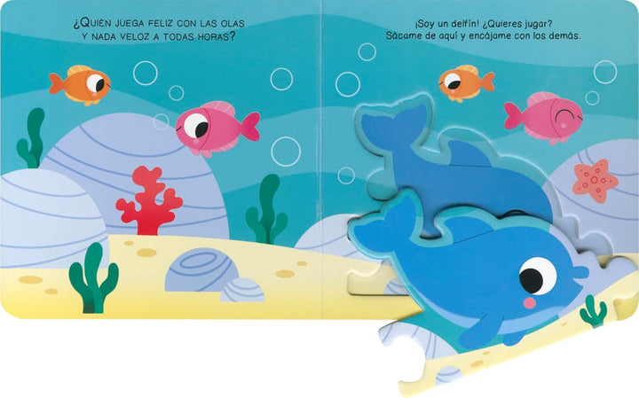Juego Didáctico Animales Del Mar Para Niños