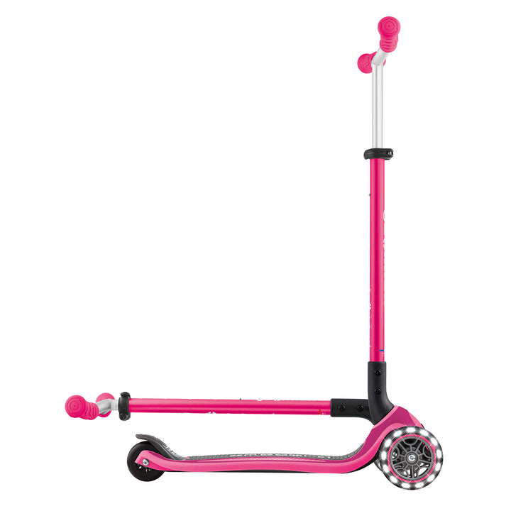 Patineta Master Lights Rosado Plegable Para Niños