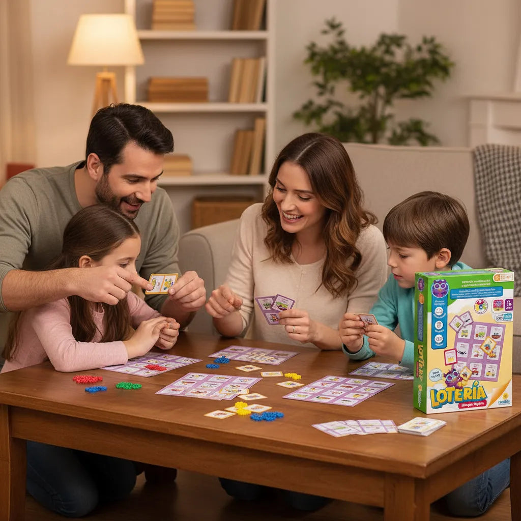 Juego Didactico Loteria Bilingue Ronda