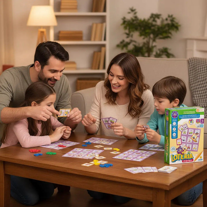 Juego Didactico Loteria Bilingue Ronda