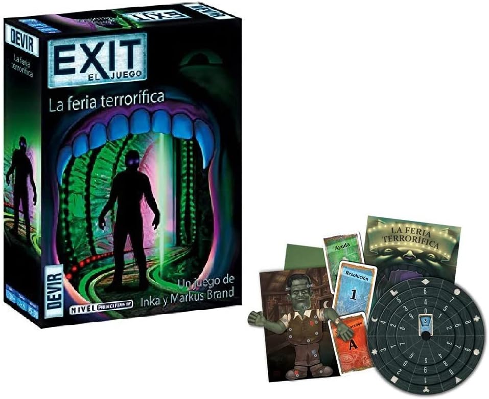 Juego De Mesa Exit Feria Terrorífica Adultos