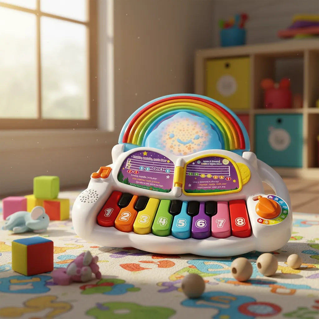 Juguete Piano Arcoíris Musical Para Niños