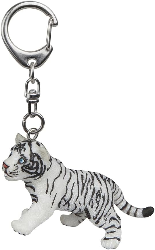 Llaveros Coleccionable tigre Blanco Adultos