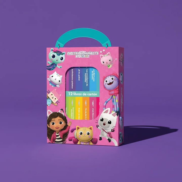Set De 12 Libros Gabbys Dollhouse Para Niños