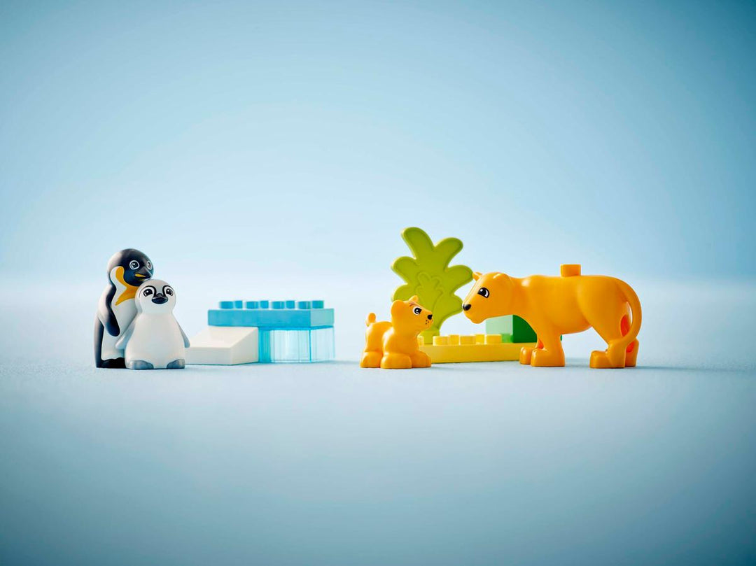 Juguete De Construcción Fauna Salvajes 42 Pizas Lego Original