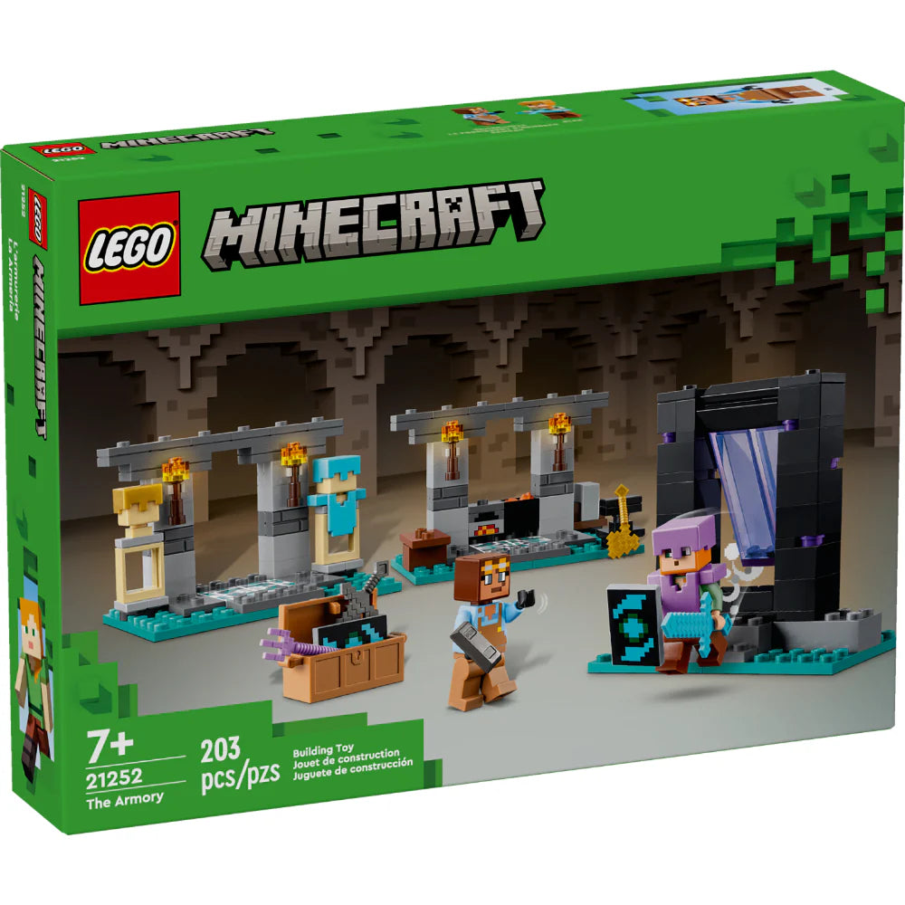 Lego Construcción La Armería 203 Piezas para Niños