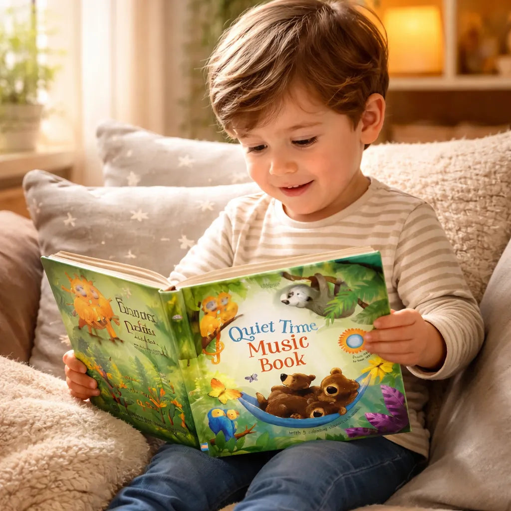 Libro Didáctico Con Sonidos Tiempo De Silencio Para Niños