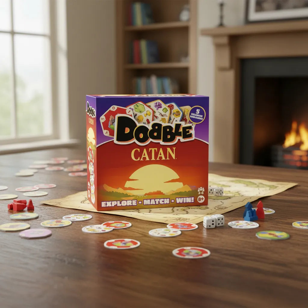 Juego De Mesa Estrategia Dobble Catan Para Adultos