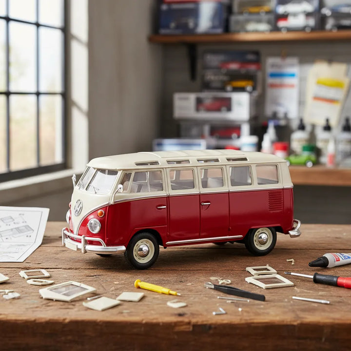 Carro A Escala Volkswagen Samba Ensamblar