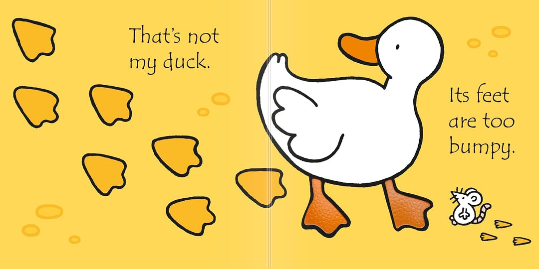 Libro Físico Ilustrado Ese No Es Mi Pato Para Niños