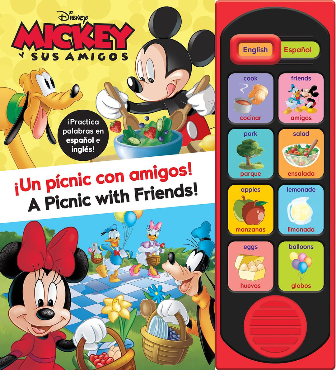 Libro Mickey: ¡un Pícnic Con Amigos! Niños
