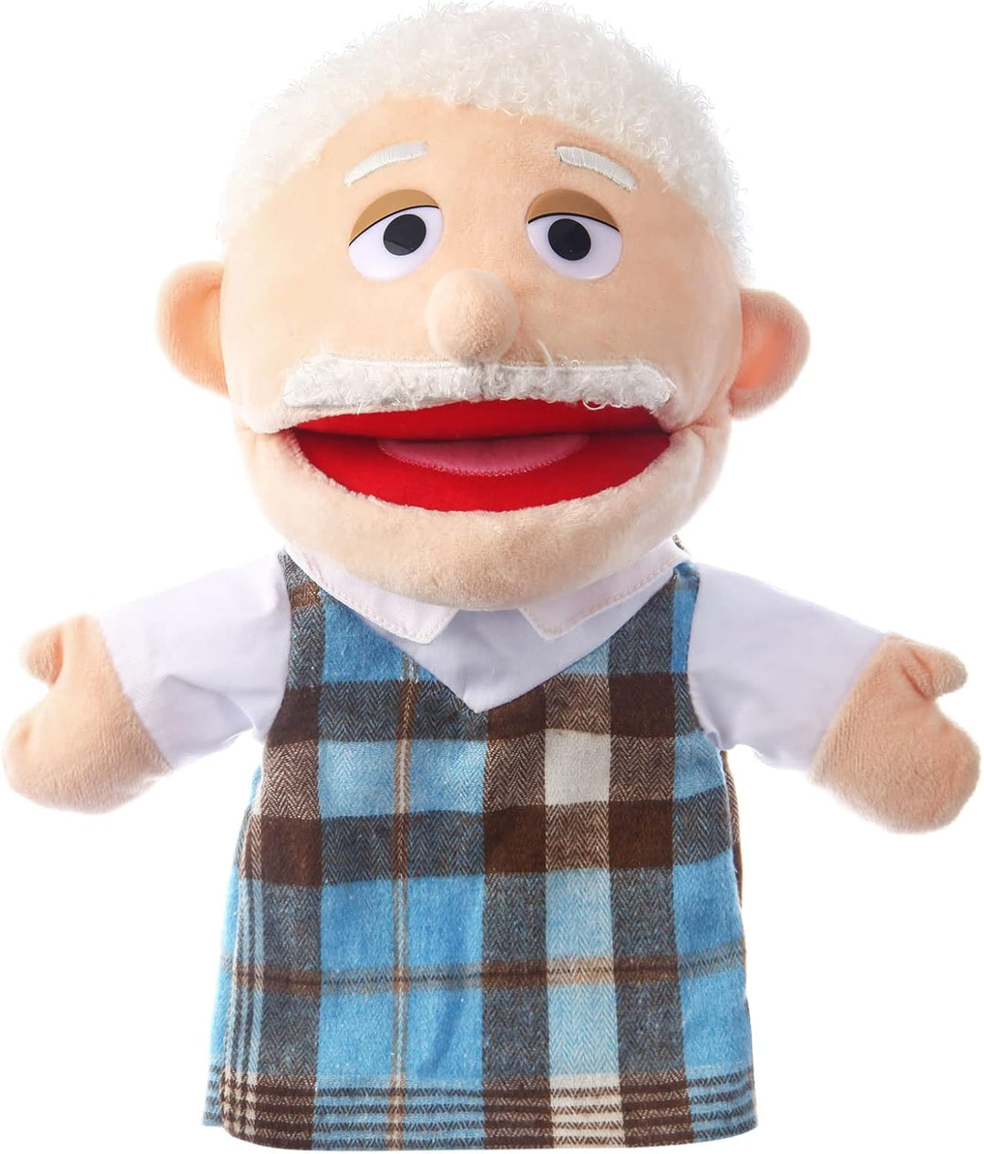 Juguete Didáctico Títere Marioneta Abuelo Para Niños