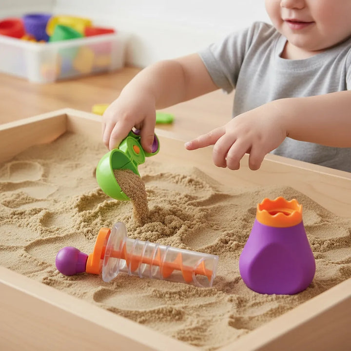 Juego Set Pinzas Sensoriales y Goteros Para Niños