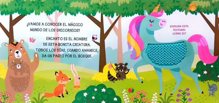 Libro Infantil Safari Interactivo Con Texturas