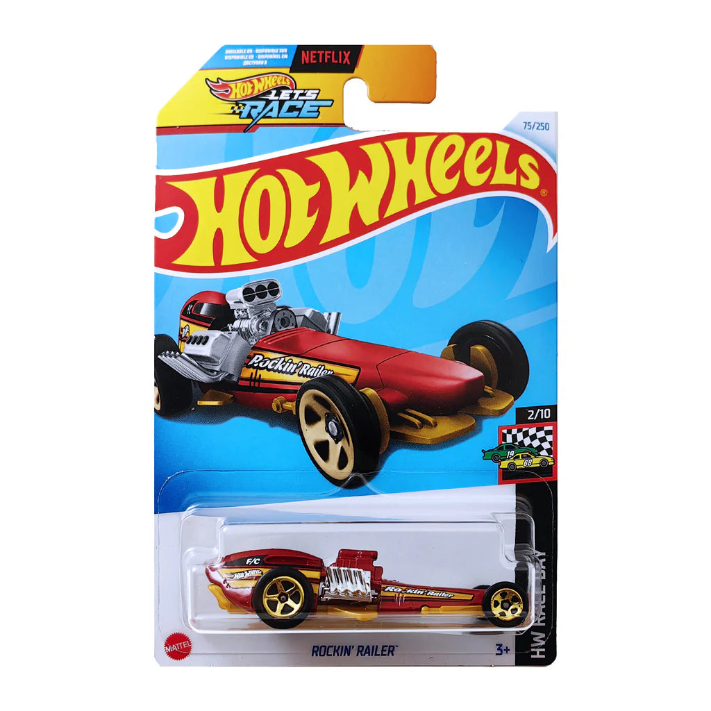Juguete Carro Hot Wheels Original Rockin Railer