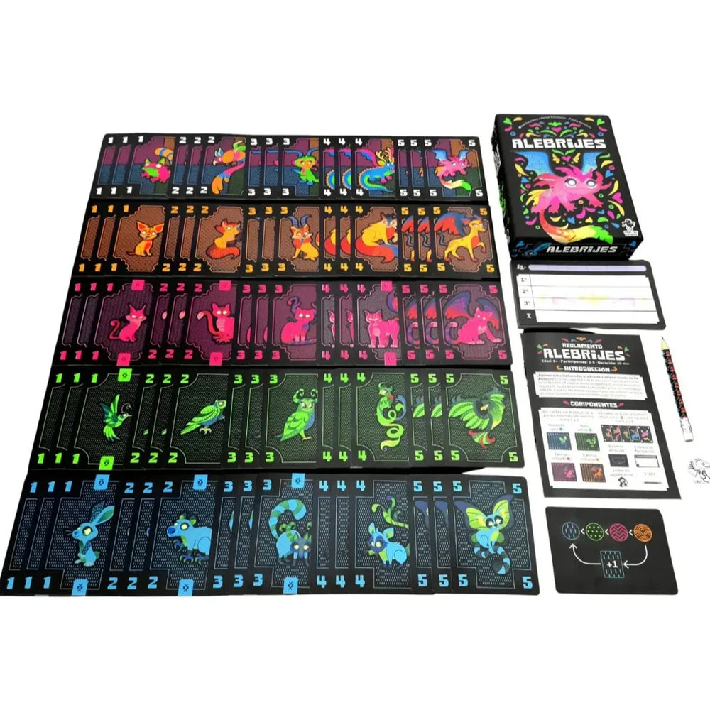 Juego De Mesa Alebrijes Estrategia Para Niños