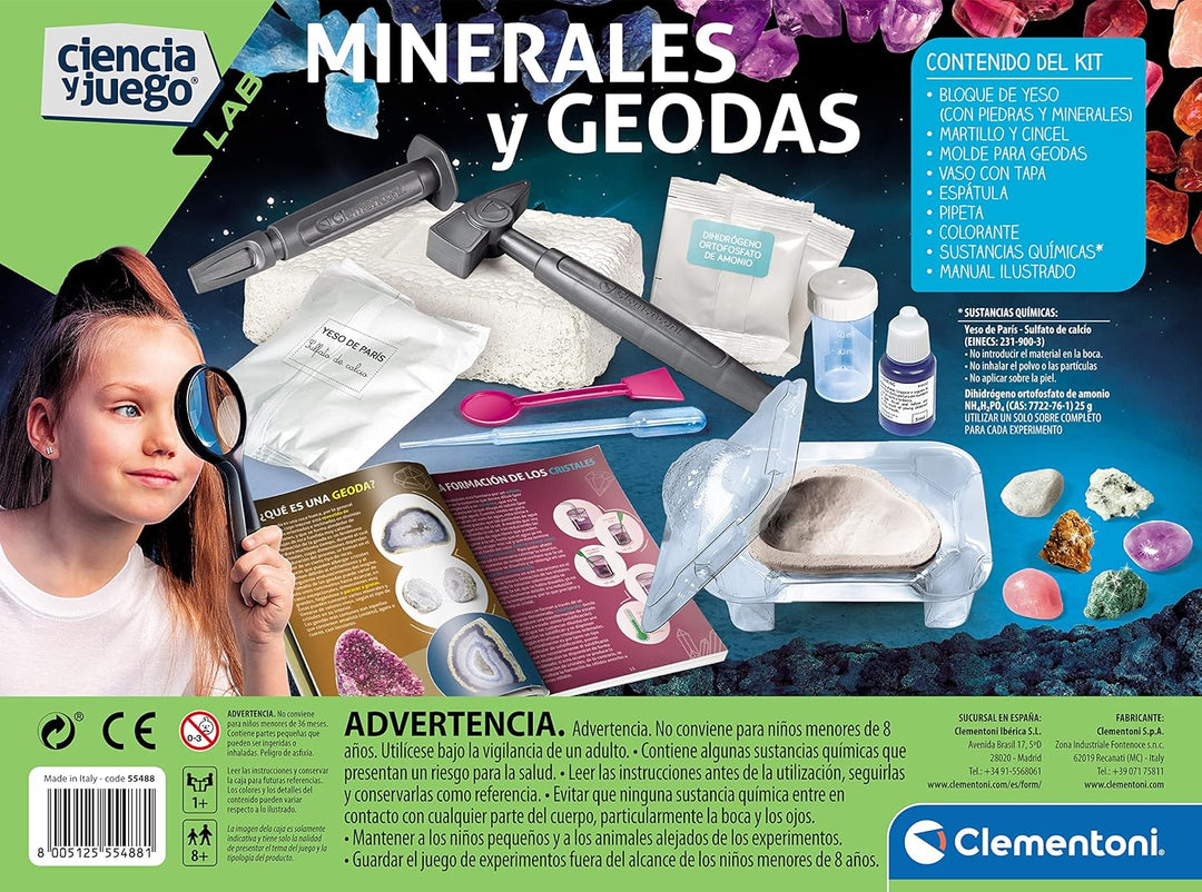 Juego Didáctico Crea Cristales Para Niños