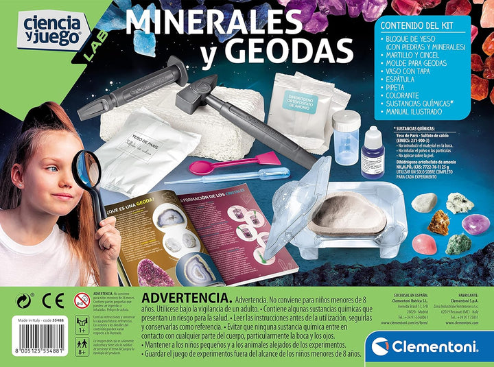 Juego Didáctico Crea Cristales Para Niños