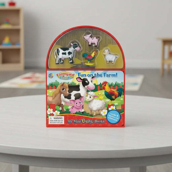 Libro y Juego 2 En 1 Animales La Granja