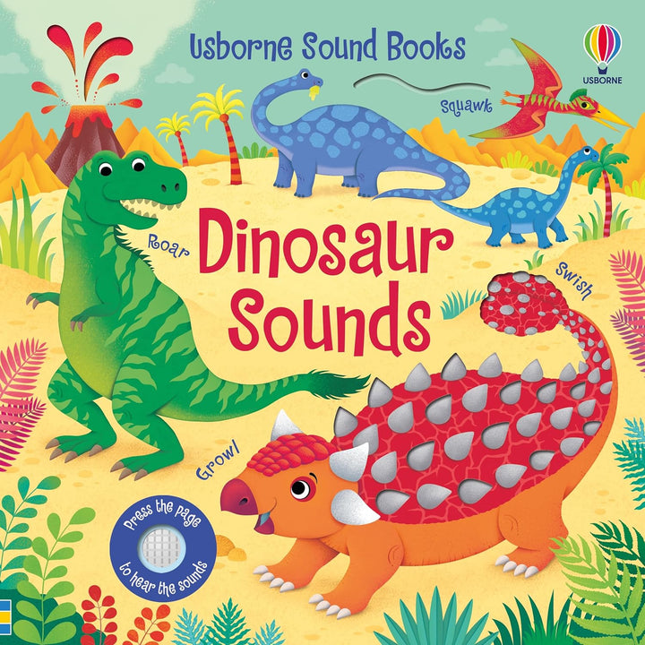 Libro Didáctico Con Sonidos Dinosaurios Para Niños