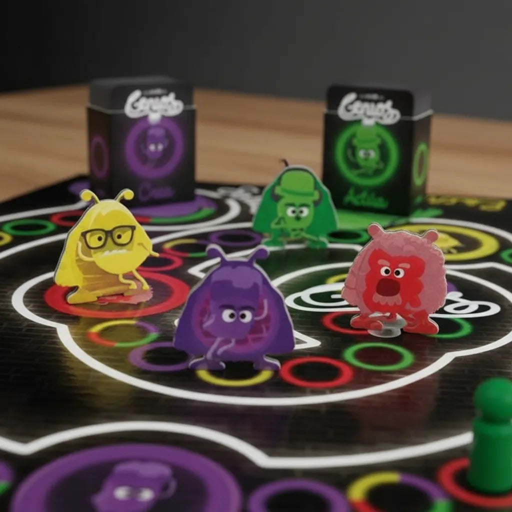 Juego De Mesa Genios Niños Y Adultos