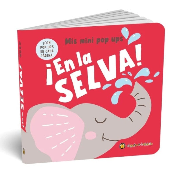 Libro Educativo Mini Pop Up La Selva Interactivo Para Niños