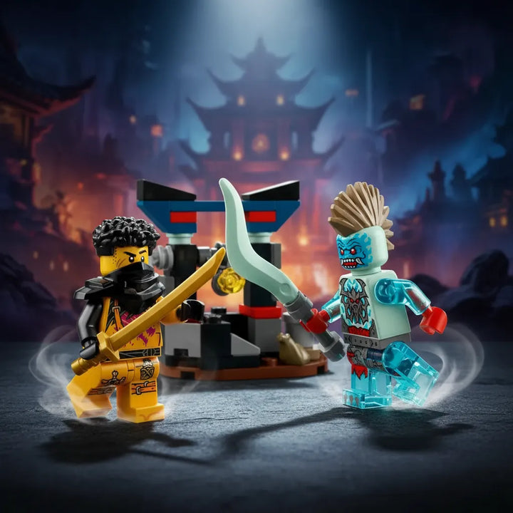 Juego Construcción Lego Original Batalla De Arin Vs Dragonido