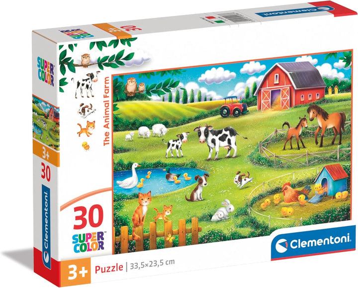 Rompecabezas 30 Piezas Granja Para Niños