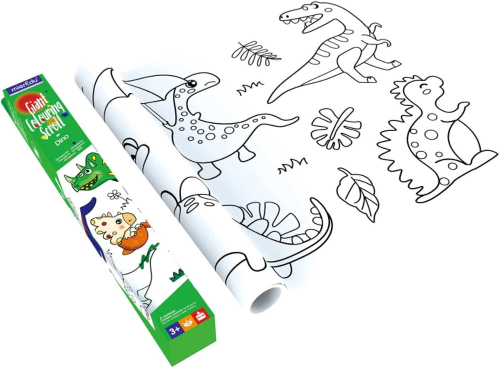 Rollo Para Colorear Dinosaurios Para Niños