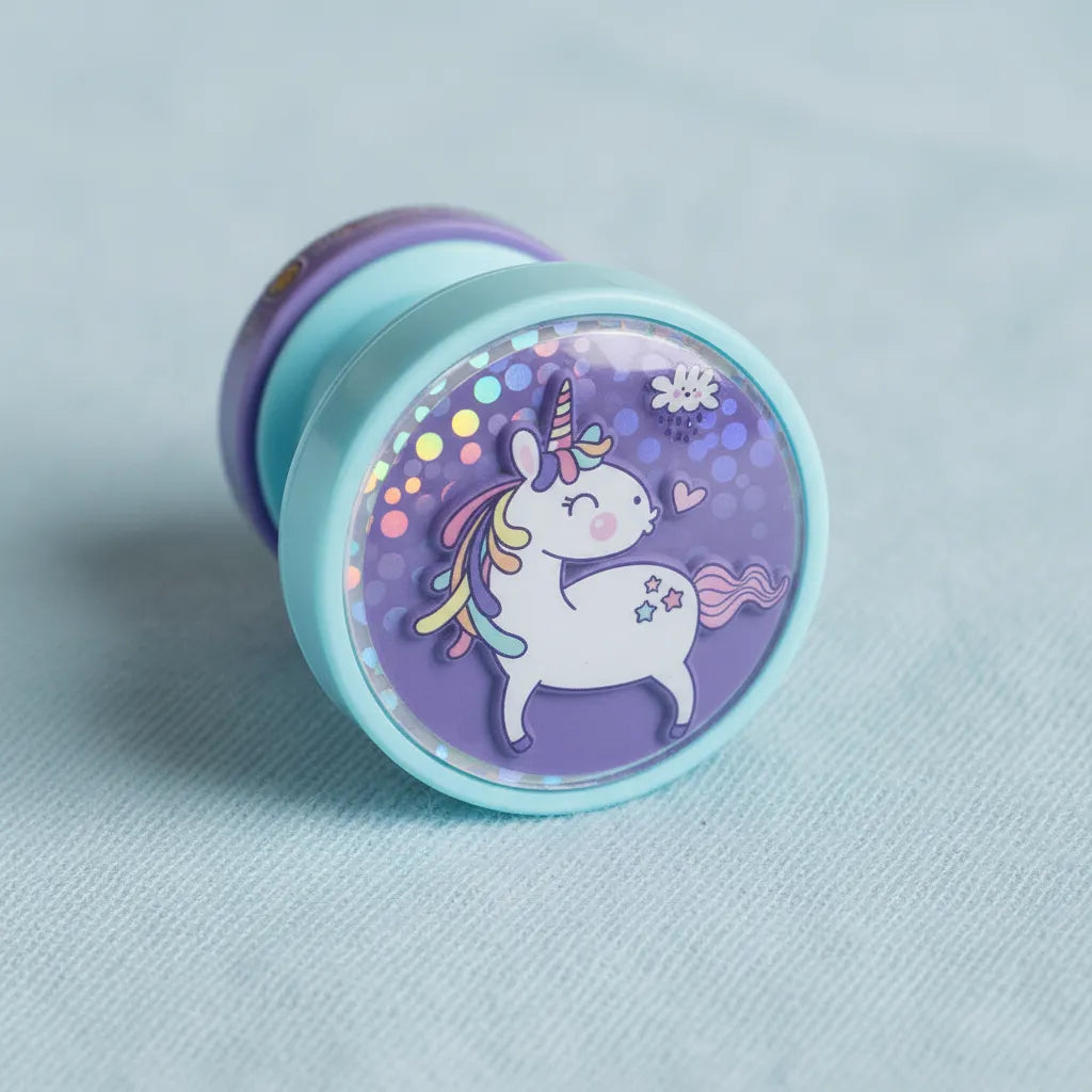 Set Creatividad unicornios Con Sellos Para Niños