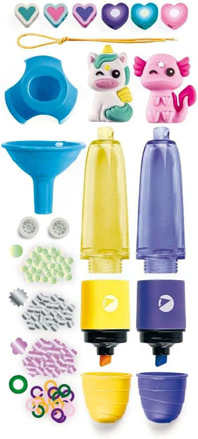 Juego Kit Crea Resaltadores Animales Fantásticos Para Niños
