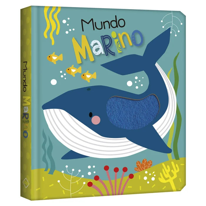 Libro Interactivo Mundo Marino Texturas Sensorial Niños